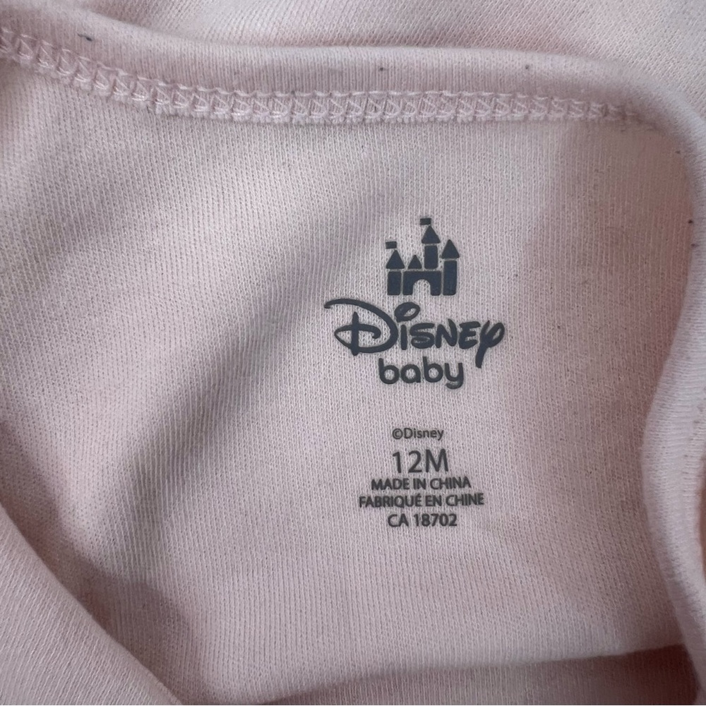 Disney baby Bambi deer onesie bodysuit style jumper Light Pink Baby Bodysuit - Picture 7 of 9